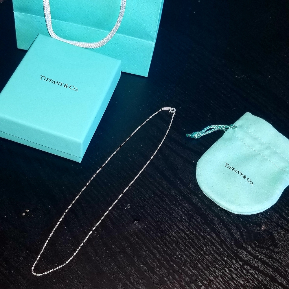 Tiffany sterling silver chain